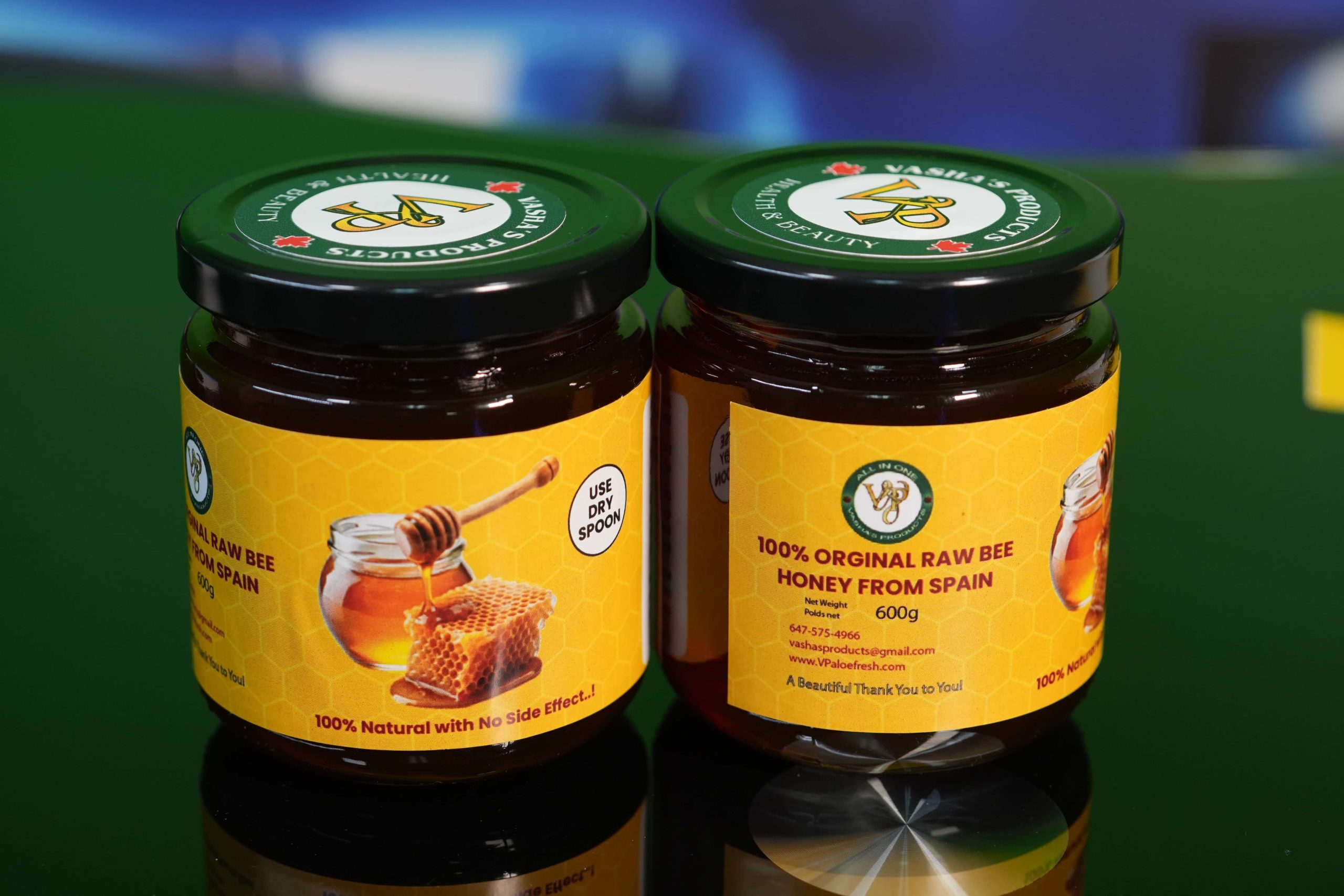100% Original Raw bee honey from Spain